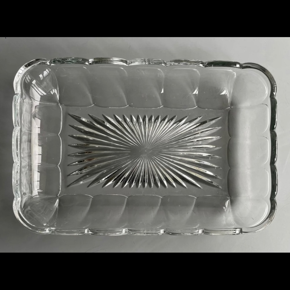 GUC Anchor Hocking Glass Platter